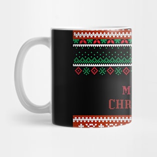 Merry christmas- Ugly christmas sweater Design Mug